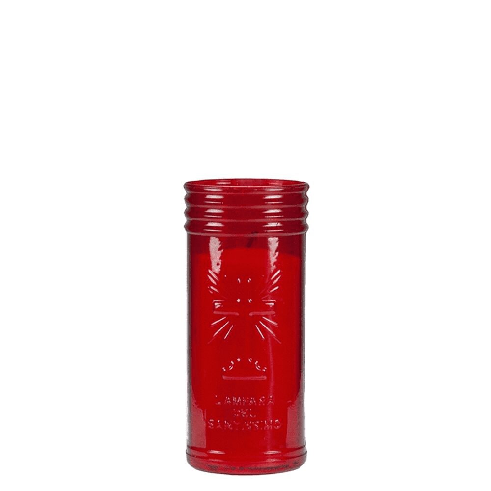 Círio Recarga 0140 CP. Vermelho C. Branca 160gr