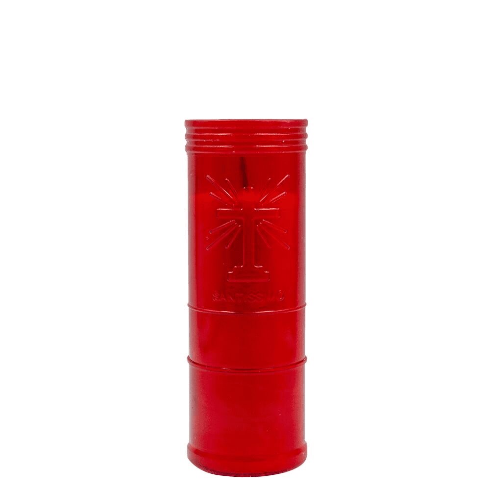 Círio Recarga 0160 vermelho 220gr