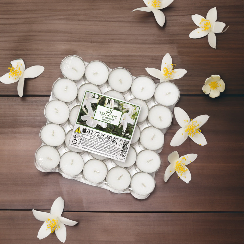 Vela Tealight Aromático Pack.25 Jasmim 4h