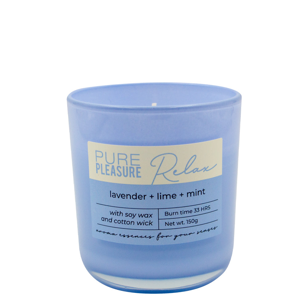 Vela Copo Aromático Pure Pleasure Relax 33h
