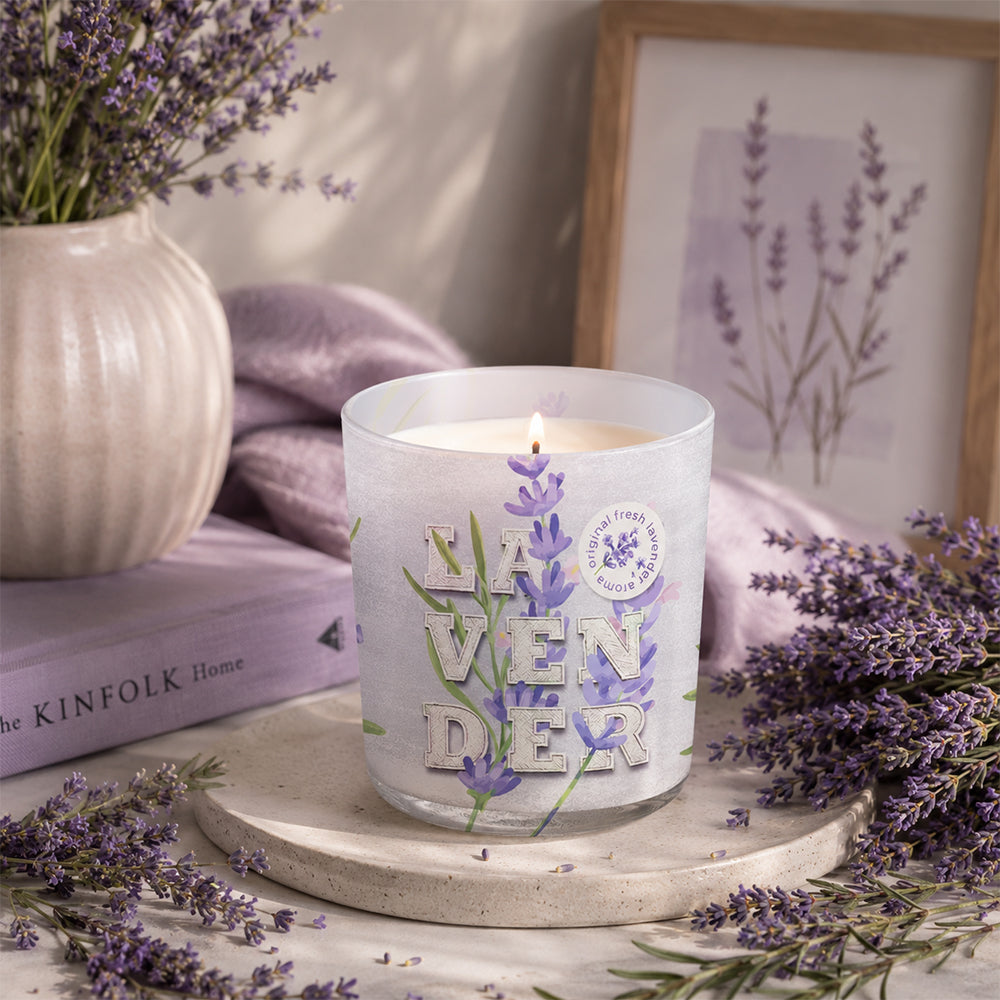 Vela Copo Aromático Pure Lavender 30h