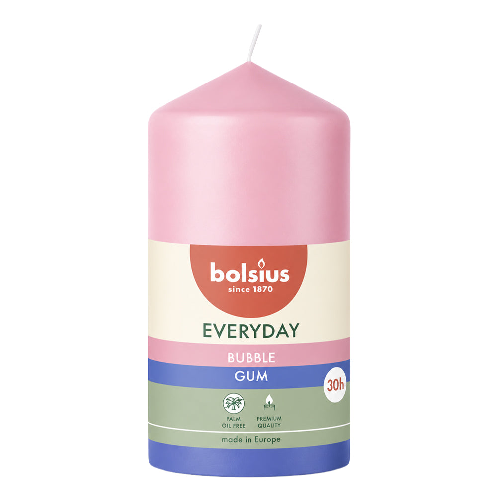 Vela Pilar Everyday 110x58mm Chiclete 30h