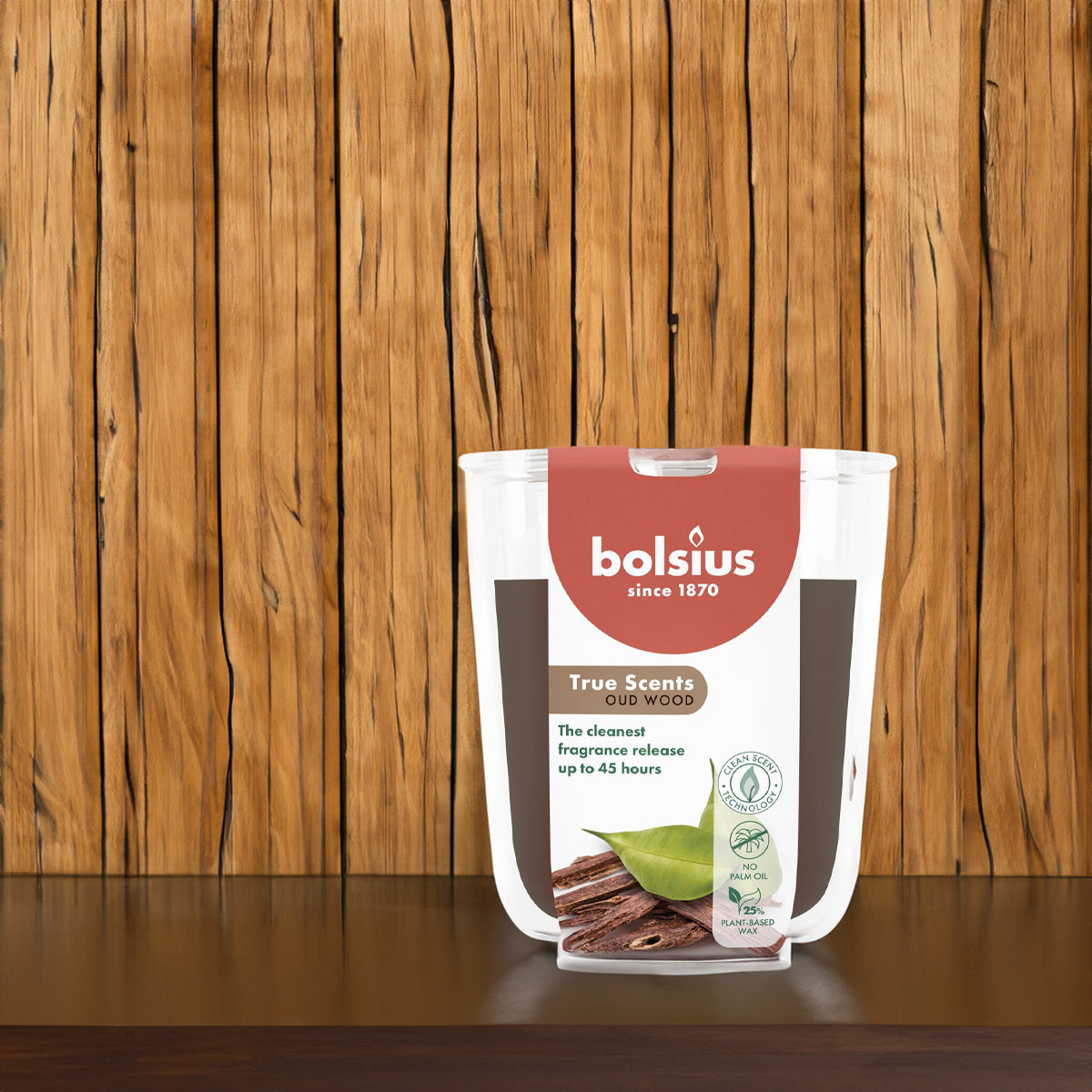 Vela Copo Aromático 97x85mm Madeira 45h