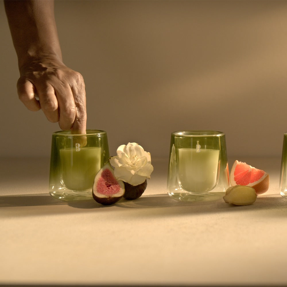 Vela Recarga Aromática Gardenia & Figo Pack.2 20h