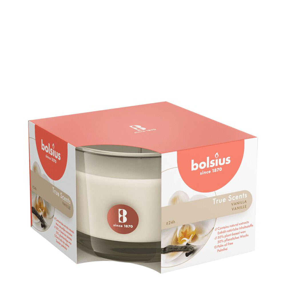 Vela Copo Aromático 63x90mm Baunilha 24 h