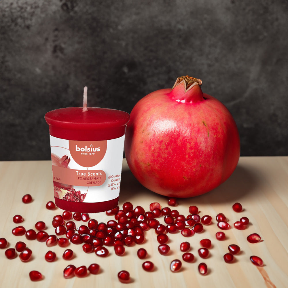 Vela Aromátca 53x45mm Romã 15h