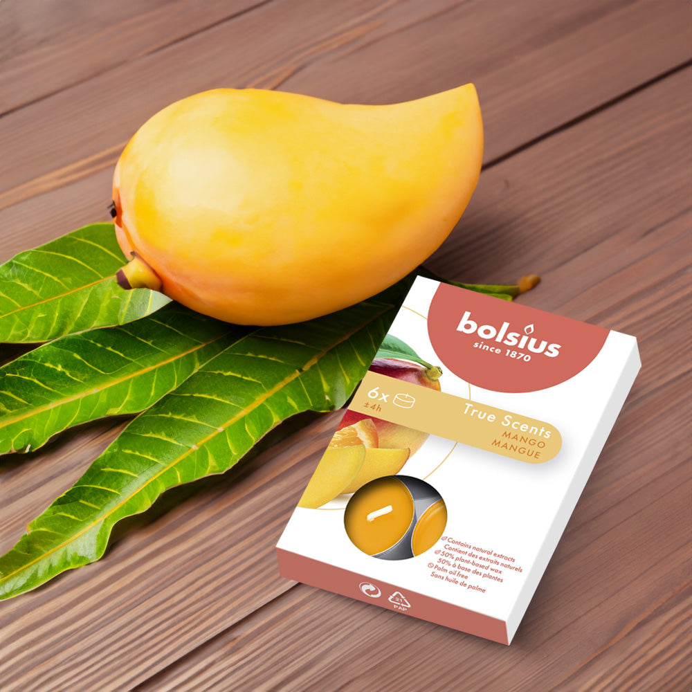 Vela Tealight Aromático Pack.6 Manga 4h