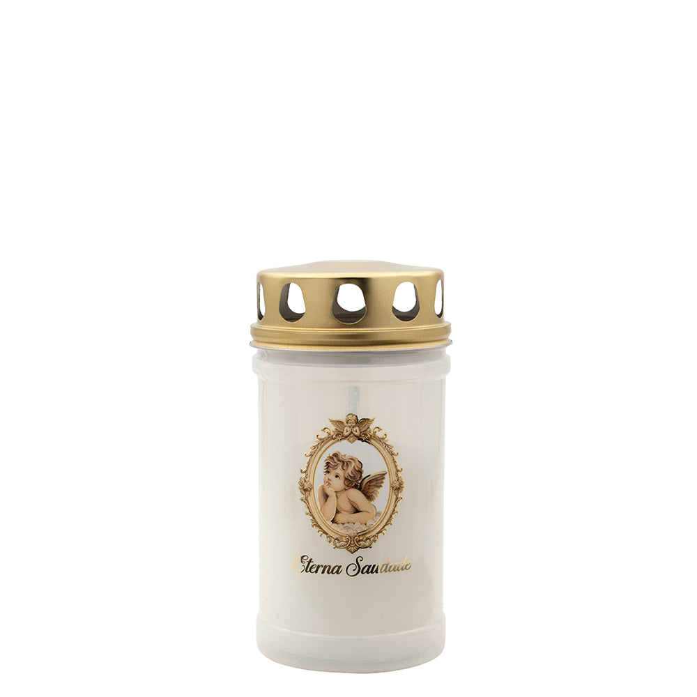 Vela Círio 30LL Anjo Pensador Dourado 160gr
