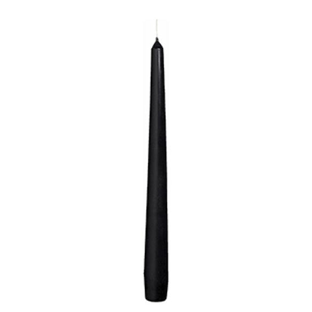 Velas Cónicas 240x23mm Preta Pack.100 / 7h