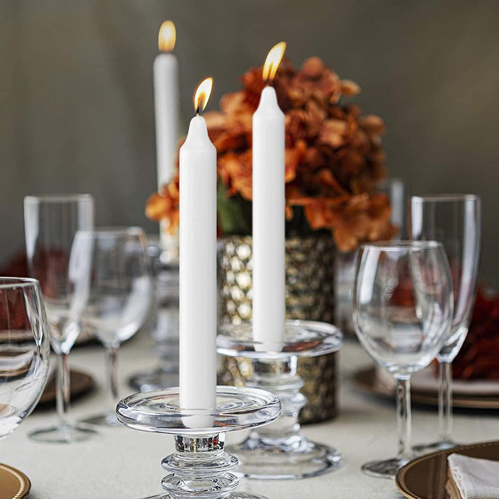 Velas Cónicas 290x22mm Branca Pack.50 / 12h