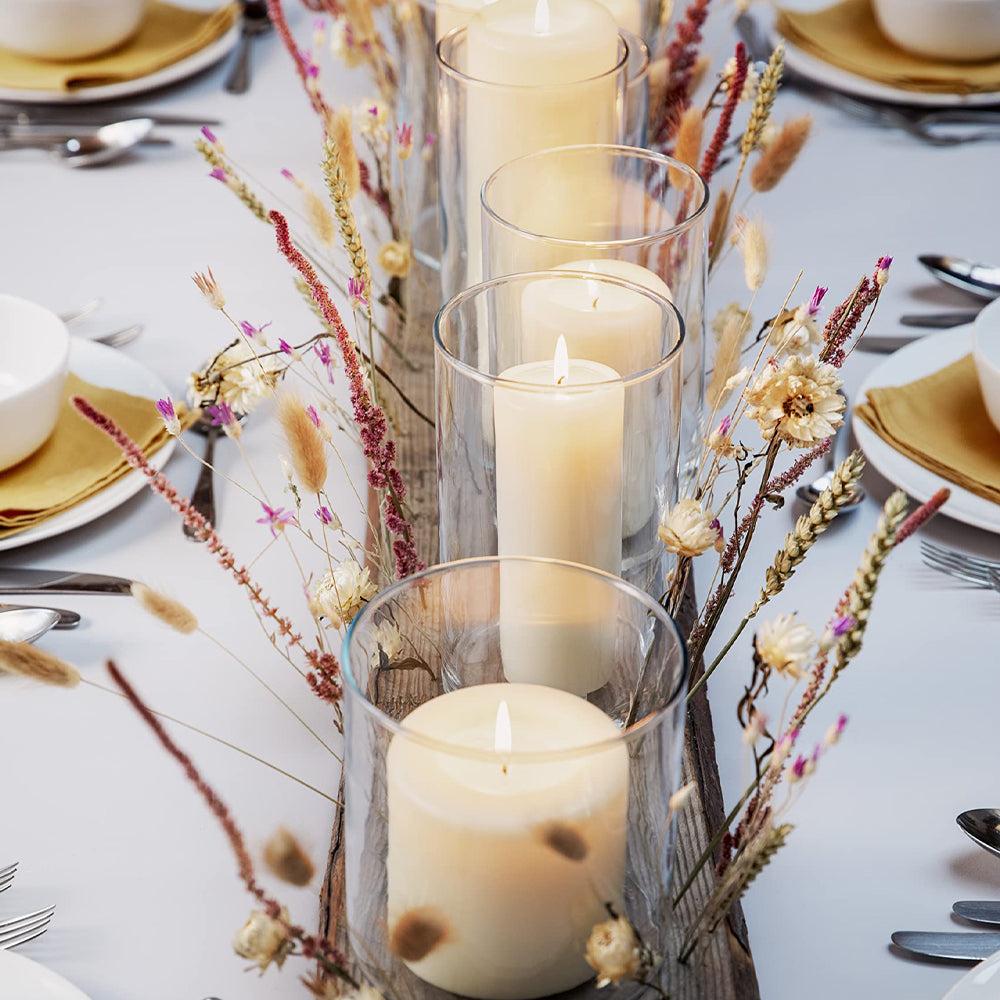 Vela Pilar 80x58mm Marfim Pack.12 / 17h