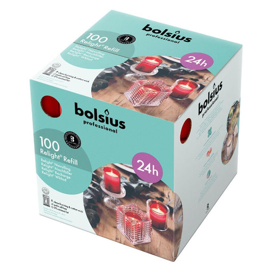 Recarga Relight Profissional 64x52mm Vemelha Pack.100 / 24h
