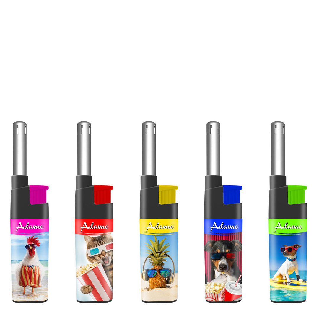 Isqueiro Recarregável Adamo Animais Divertidos