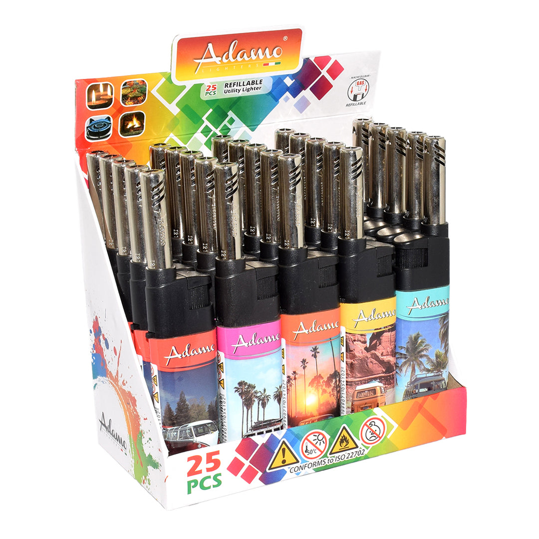 Isqueiro Recarregável Adamo Carros