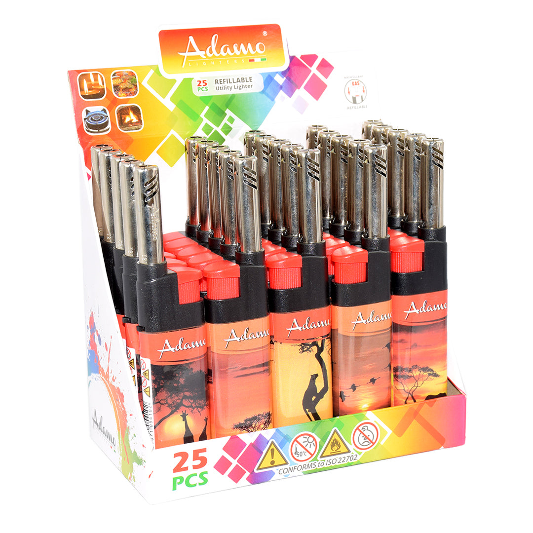 Isqueiro Recarregável Adamo Safari