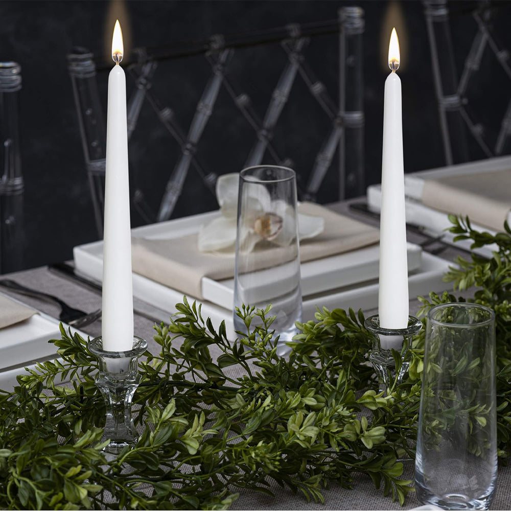 Vela Cónica 245x24mm Pack.4 Branca 7,5h