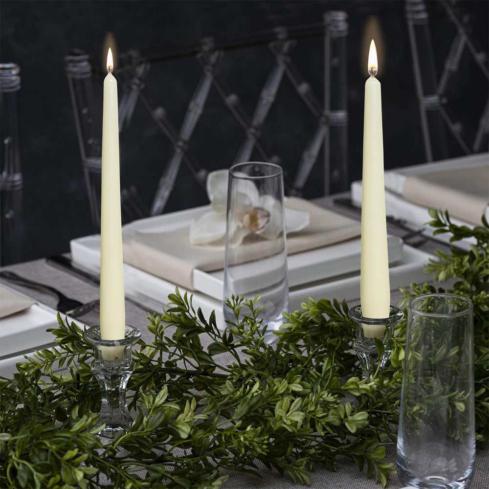 Vela Cónica 245x24mm Pack.10 Marfim 7,5h