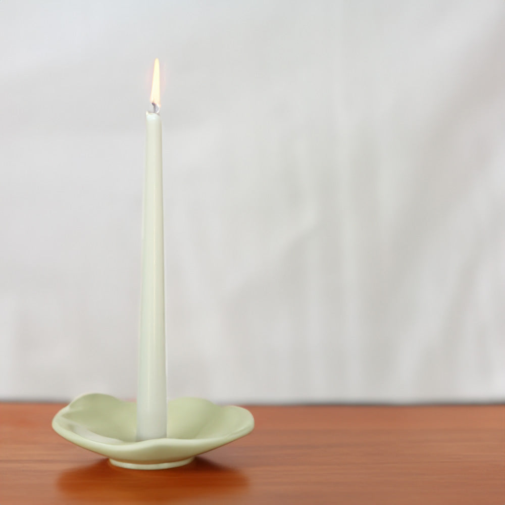 Vela Cónica Essentials 245x24mm Pack.4 Branca 7h