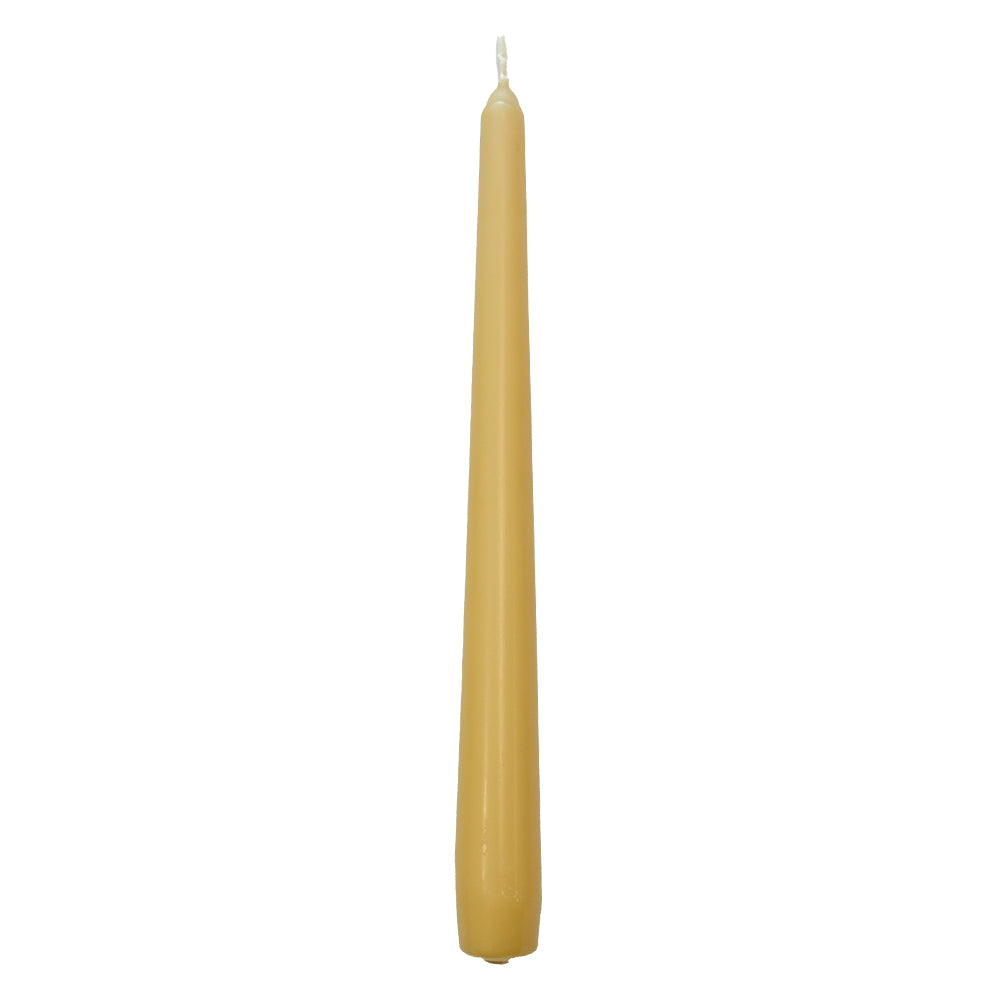 Vela Cónica Essentials 245x24mm Pack.4 Bege 7h