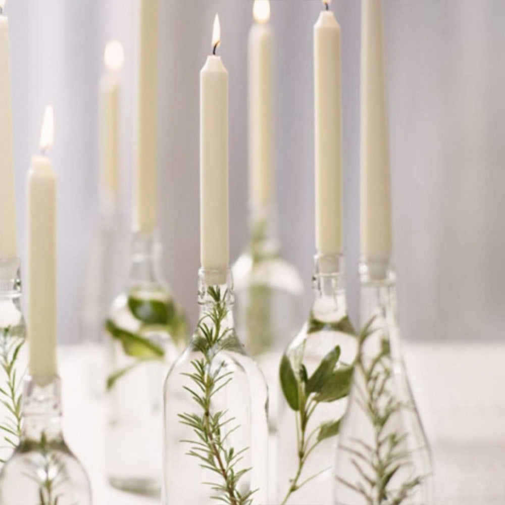 Vela Cónica 245x24mm Pack.30 Marfim 7h