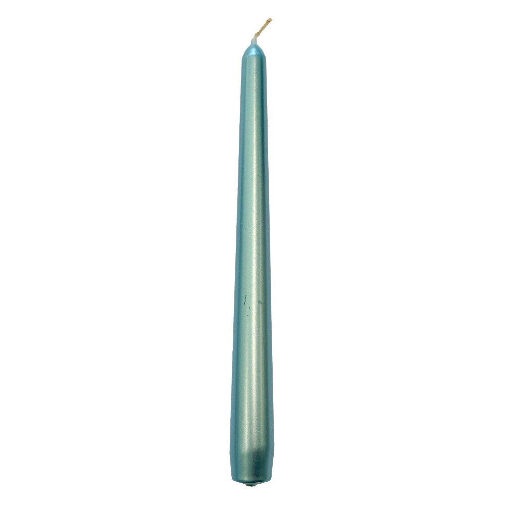 Vela Cónica Essentials 245x24mm Pack.4 Azul Metálica 7h