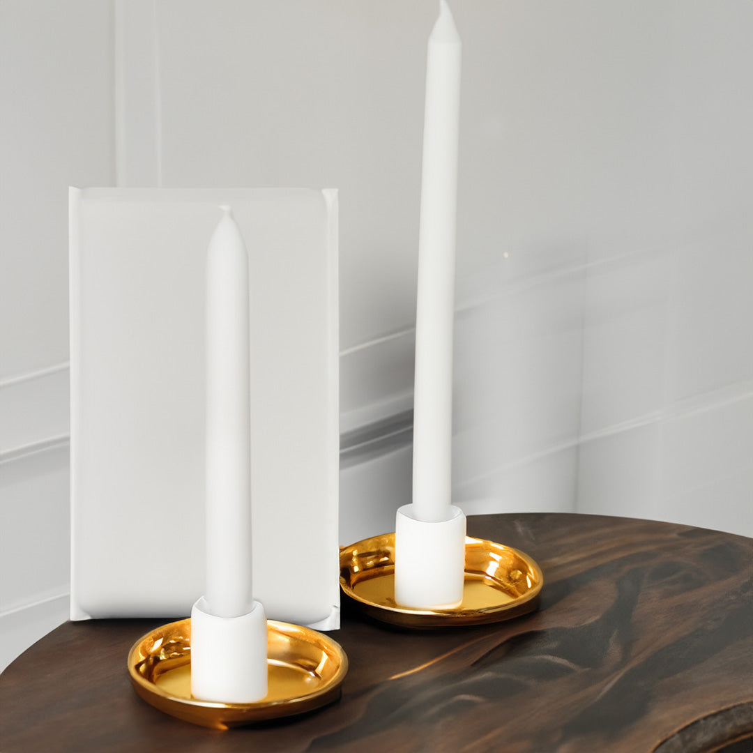 Vela Cónica 170x20mm Pack.10 Branca 7h