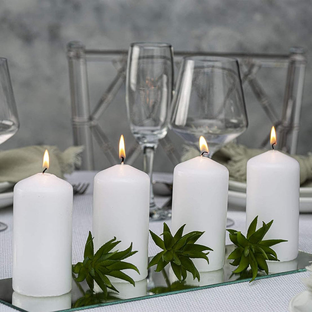 Vela Pilar 120x58mm Branca 33h