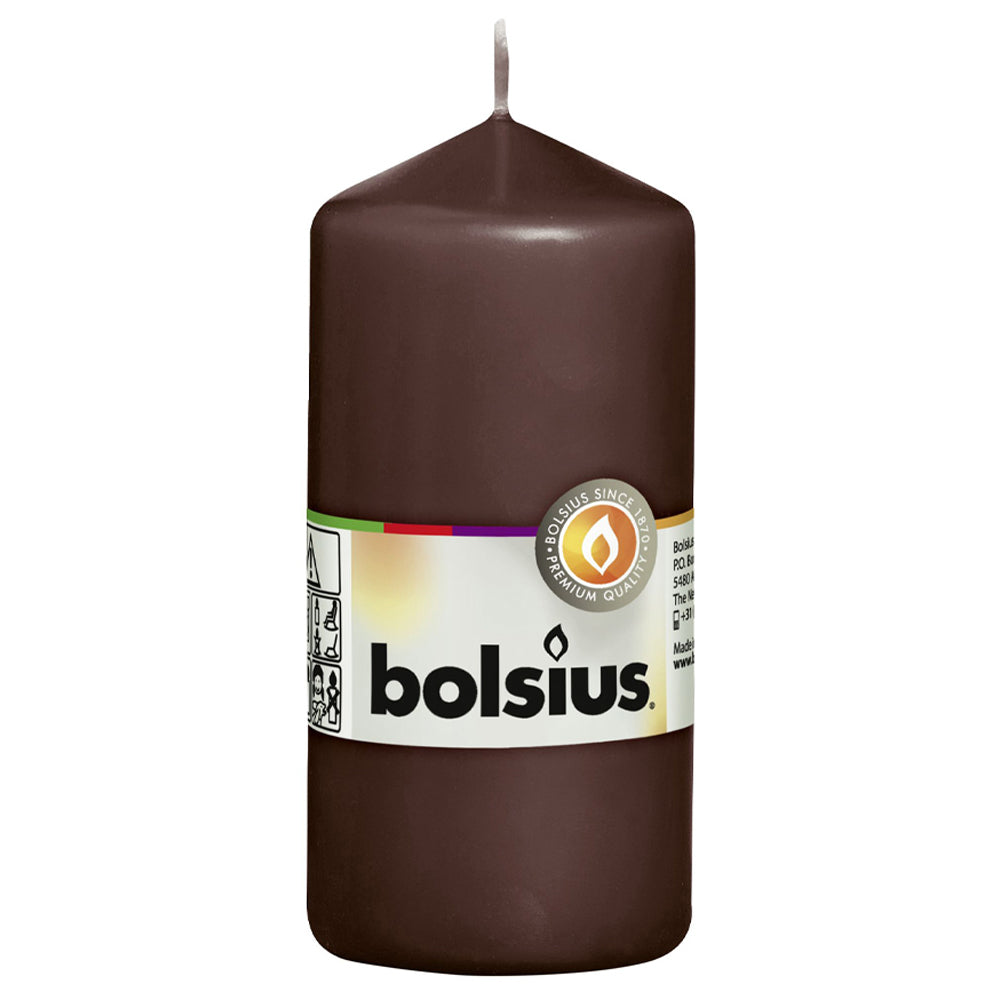 Vela Pilar 120x58mm Castanha 33h