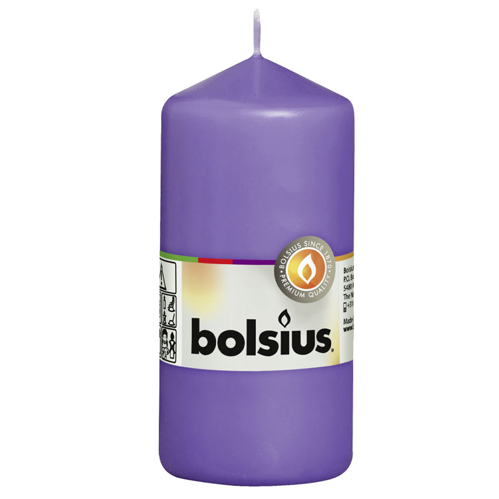 Vela Pilar 120x58mm Violeta 33h