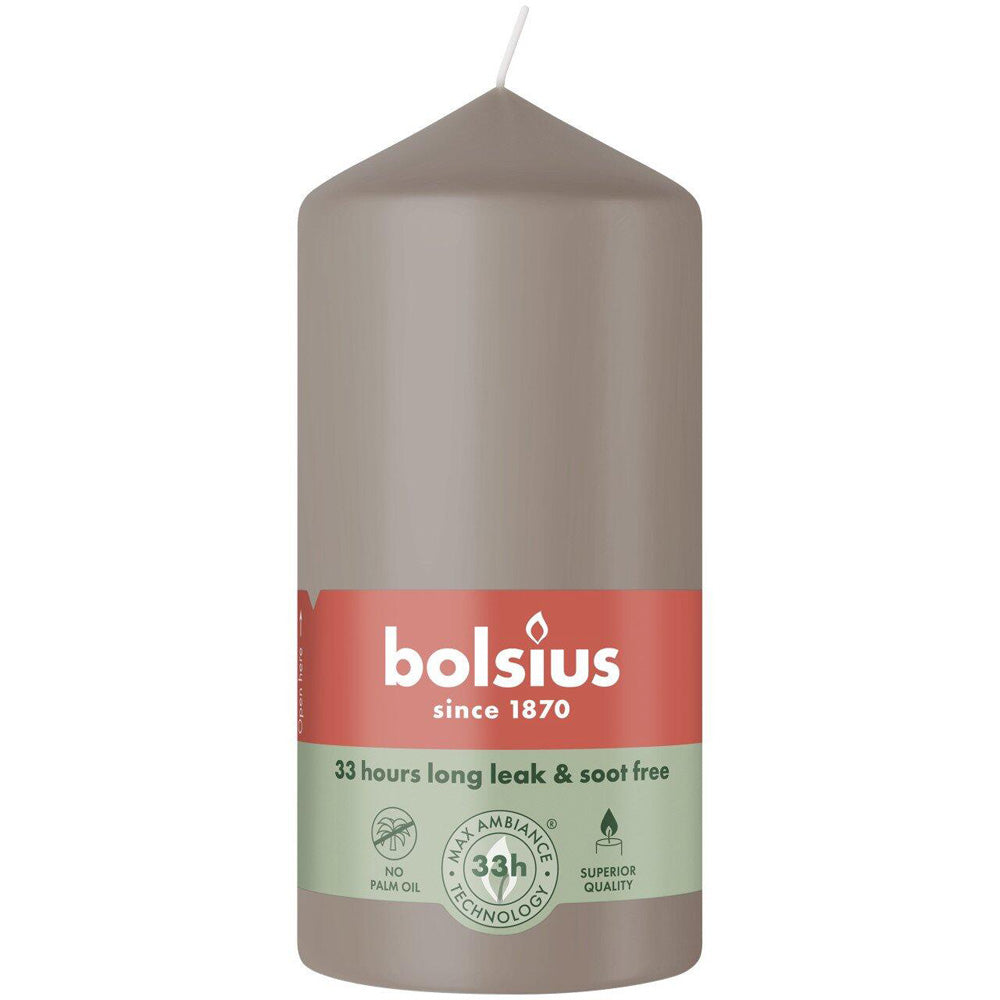 Vela Pilar 120x58mm Taupe 33h