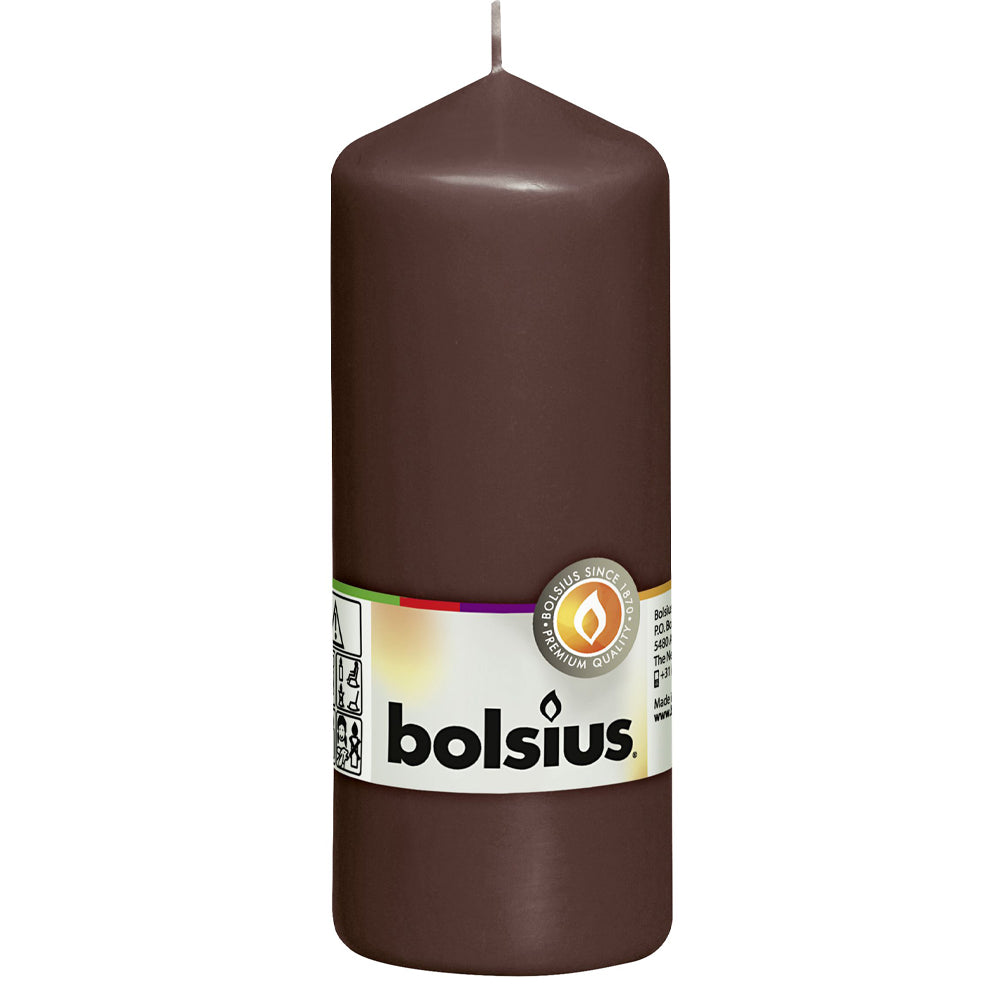 Vela Pilar 150x58mm Castanha 42h