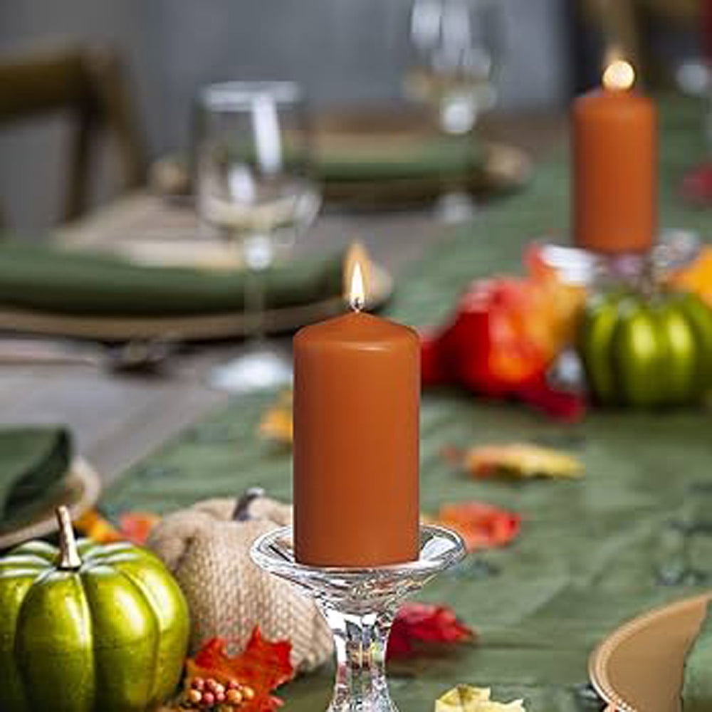 Vela Pilar 150x58mm Laranja 42h