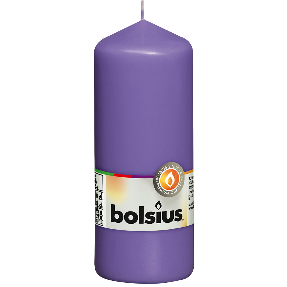 Vela Pilar 150x58mm Violeta 42h