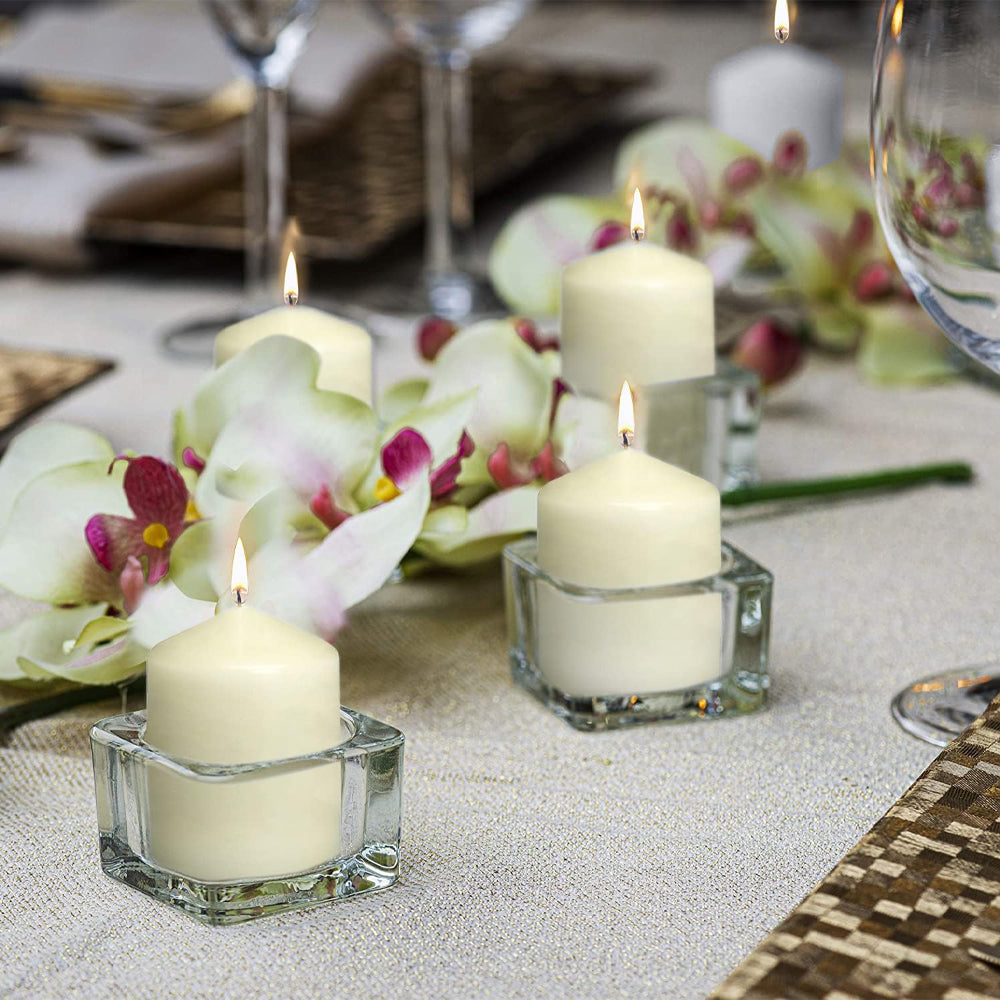 Vela Pilar 130x68mm Marfim 43h