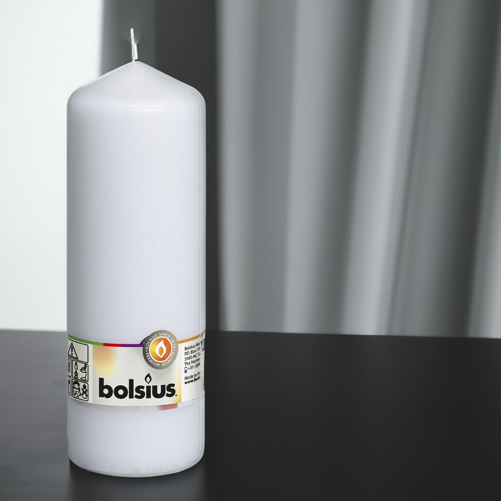 Vela Pilar 200x68mm Branca 78h