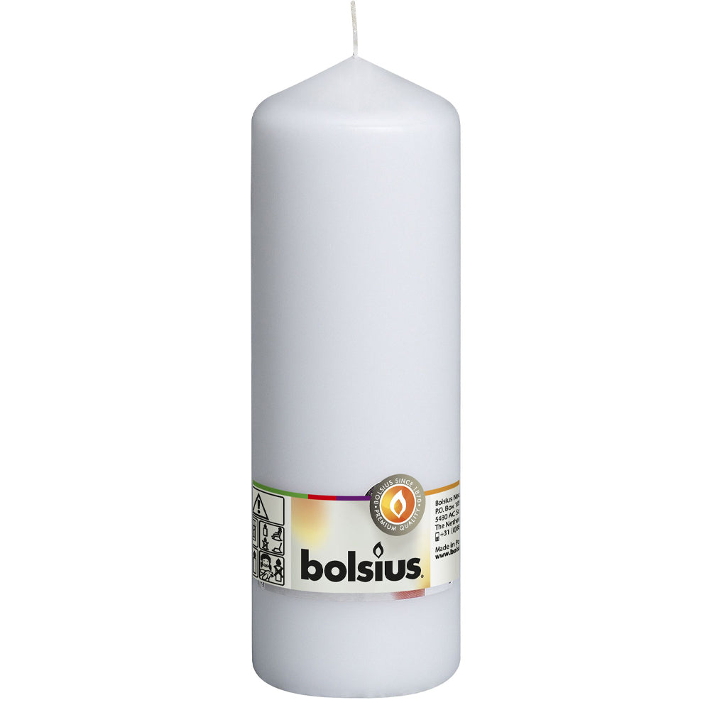 Vela Pilar 200x68mm Branca 78h