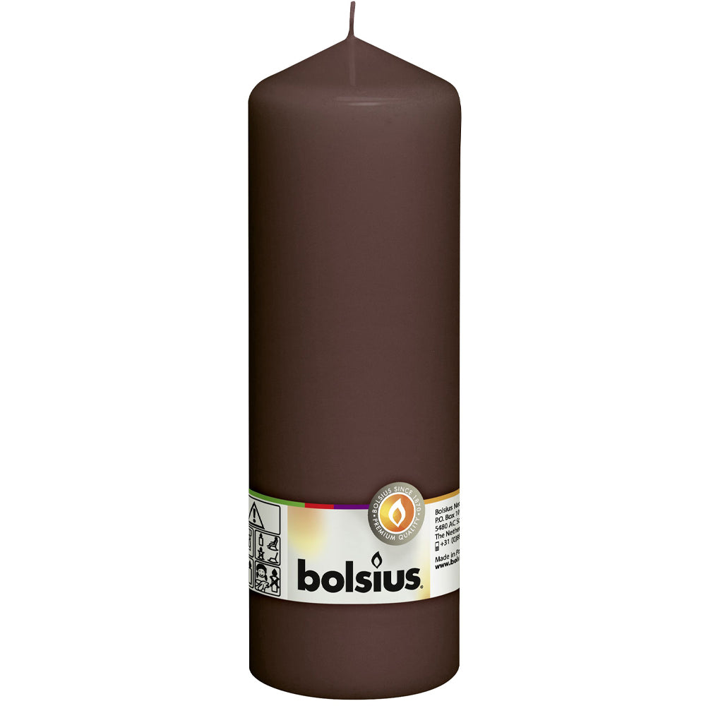 Vela Pilar 200x68mm Castanha 78h