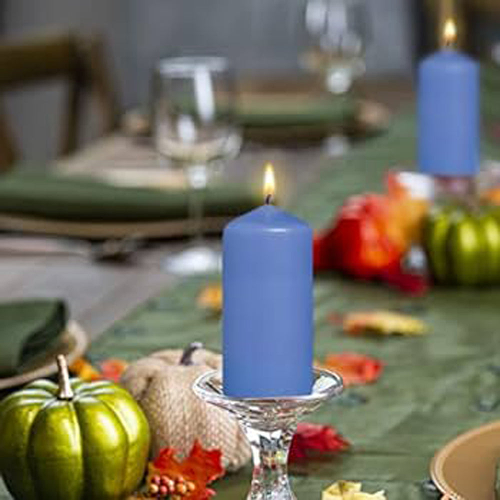 Vela Pilar 200x68mm Azul 78h