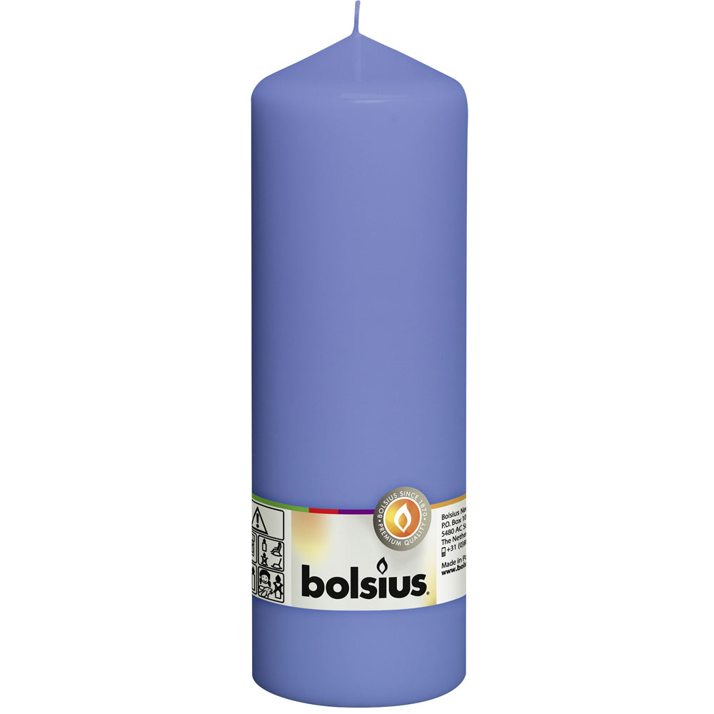 Vela Pilar 200x68mm Azul 78h