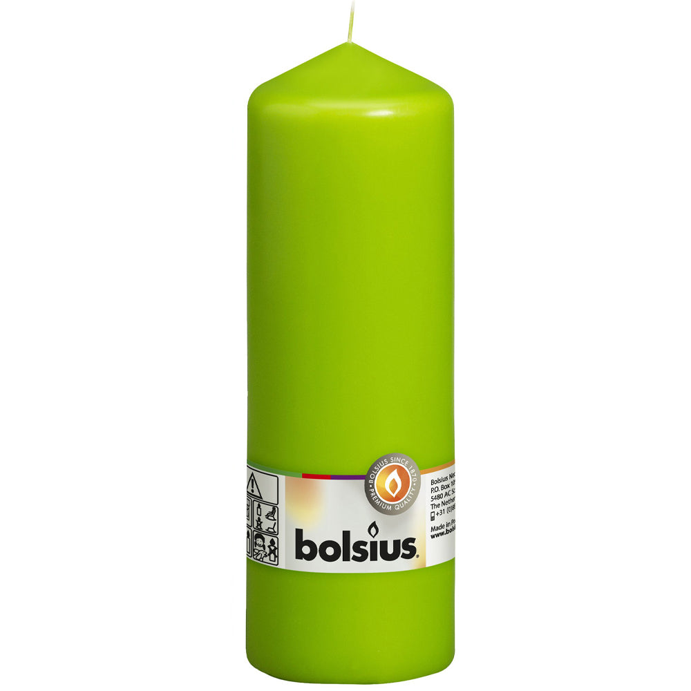 Vela Pilar 200x68mm Verde 78h