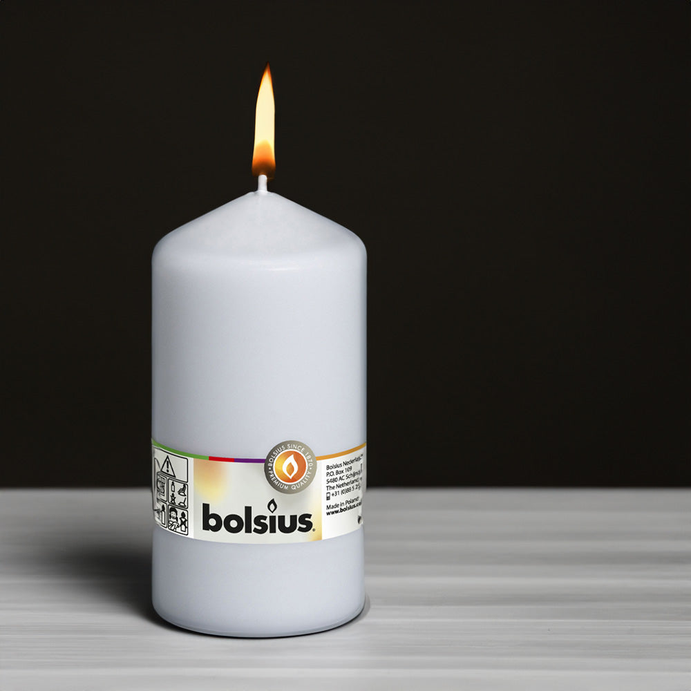 Vela Pilar 150x78mm Branca 65h