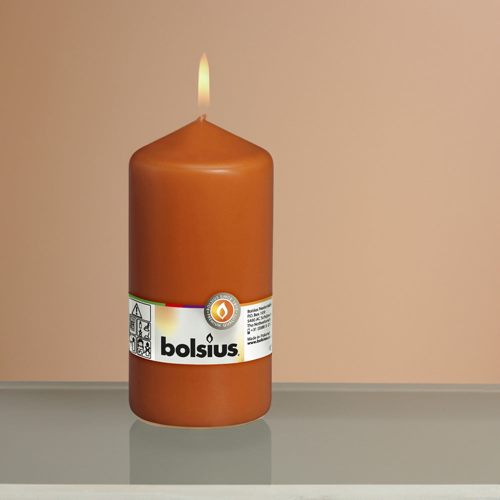 Vela Pilar 150x78mm Laranja 65h
