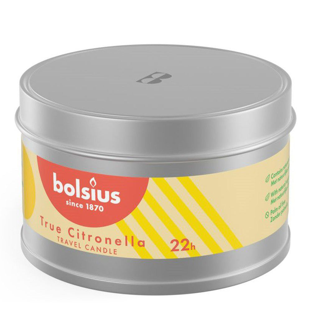 Vela Copo Lata Aromático 49x87mm Citronella 22h