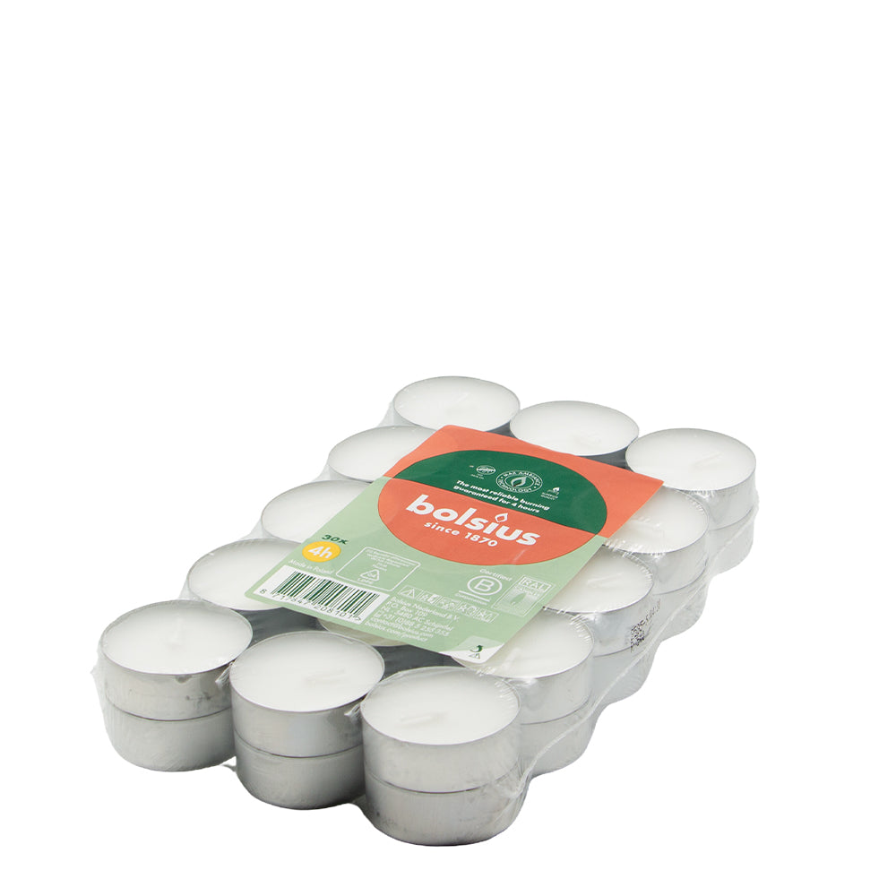 Vela Tealight Tabuleiro Pack.30 4h