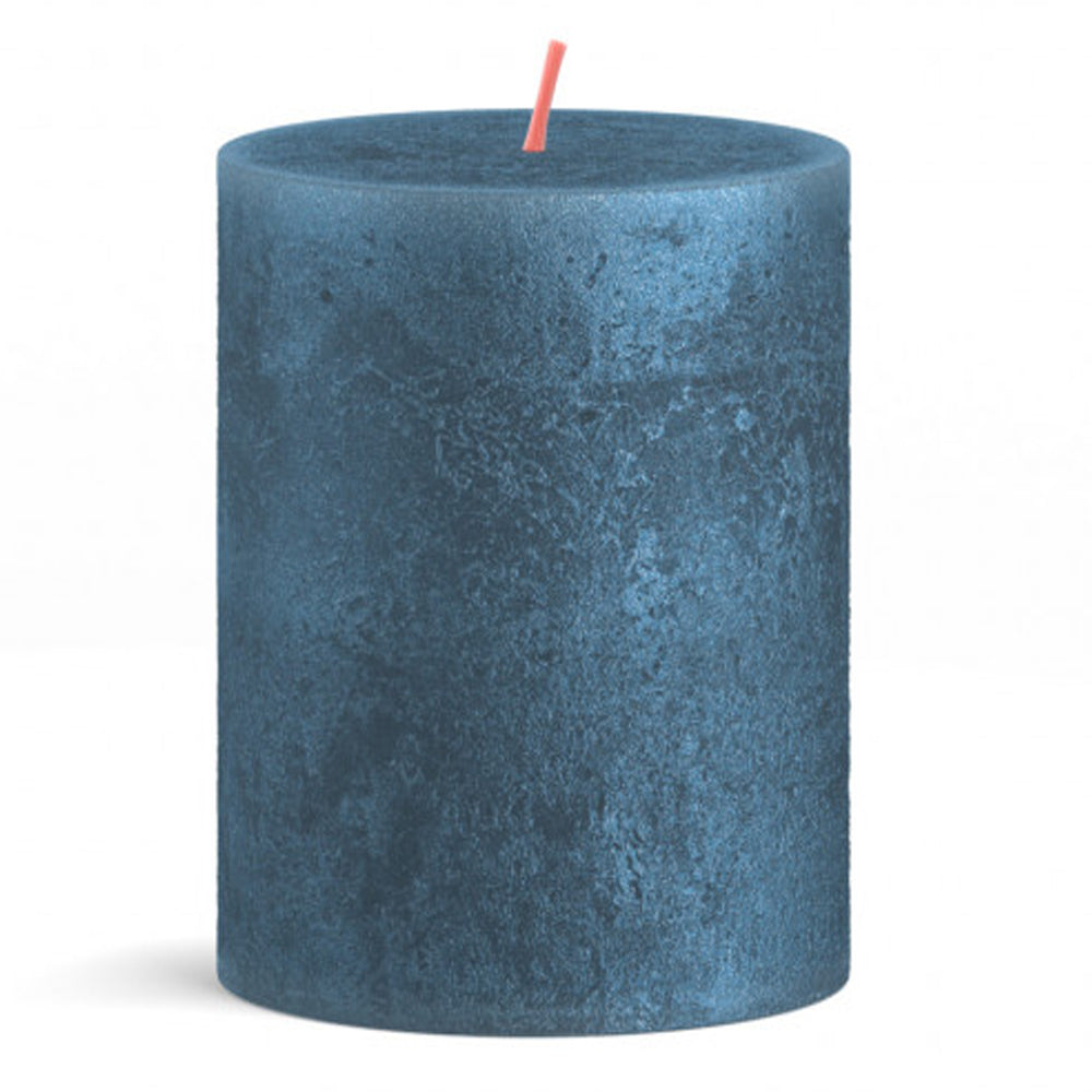 Vela Pilar Shimmer 80x68mm Azul 35h