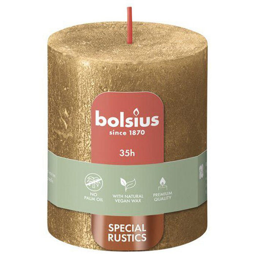 Vela Pilar Shimmer 80x68mm Dourado 35h