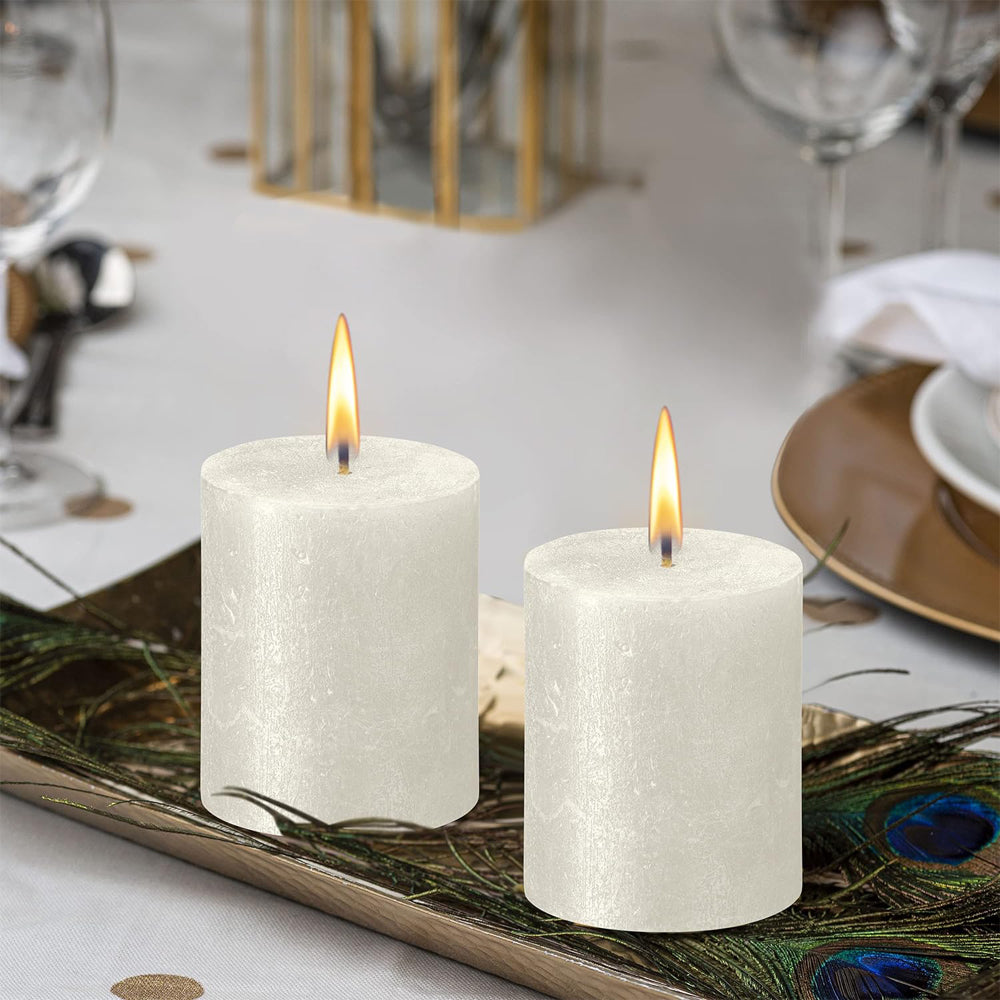 Vela Pilar Shimmer 130x68mm Marfim 60h