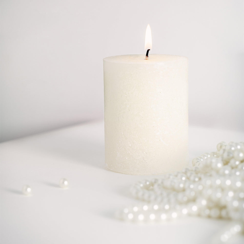 Vela Pilar Shimmer 130x68mm Marfim 60h