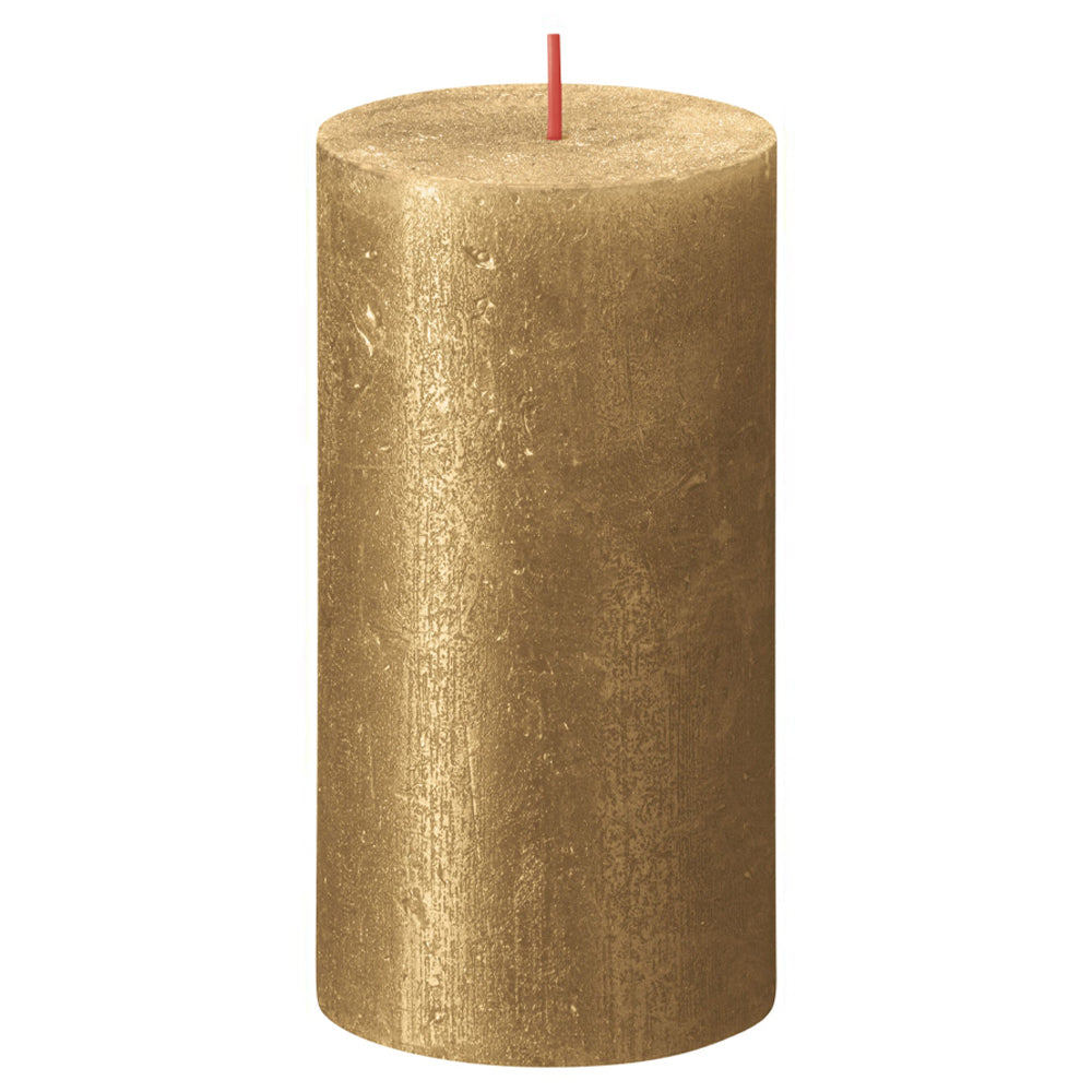 Vela Pilar Shimmer 130x68mm Dourado 60h