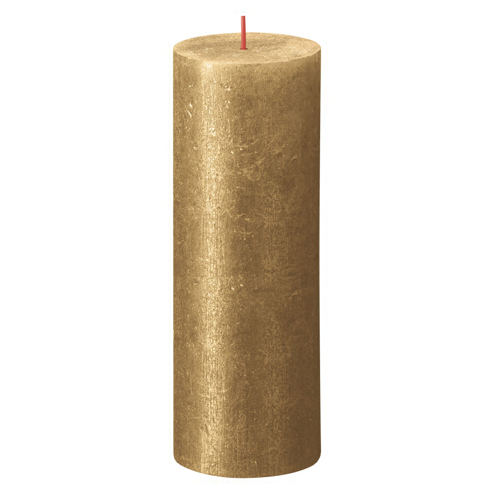 Vela Pilar Shimmer 190x68mm Dourado 85h